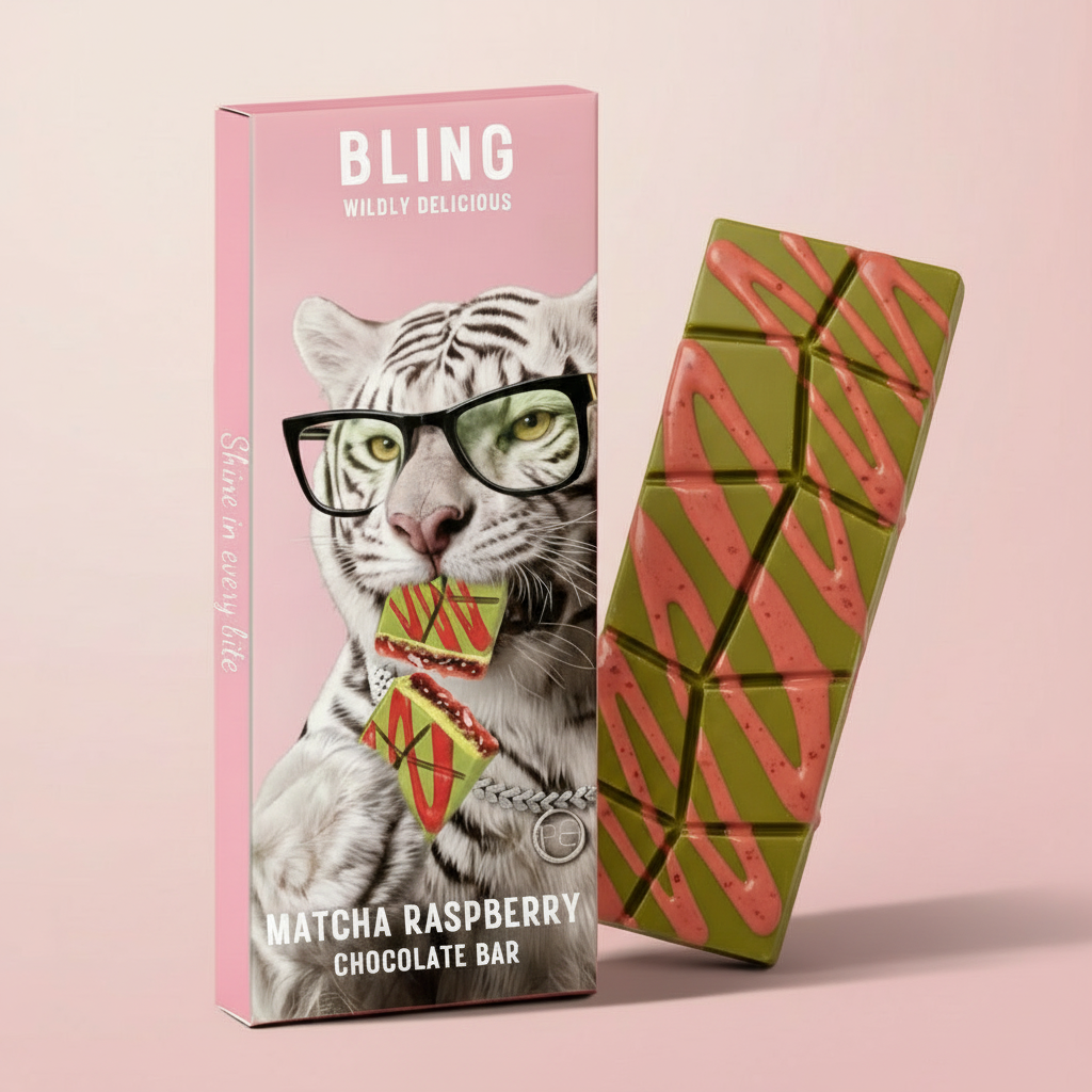 Matcha Raspberry Chocolate Bar
